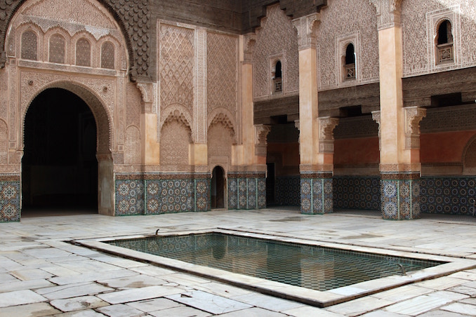 Morocco spa bath