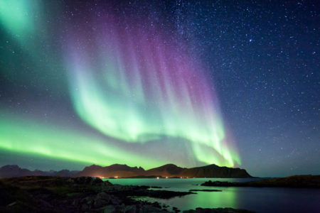 Aurora Borealis in Scandinavia