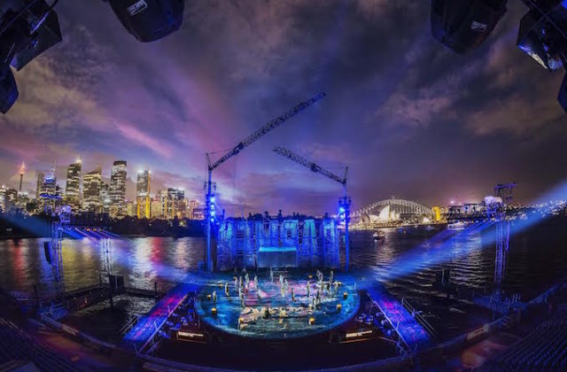 Handa Opera Sydney Harbour HOSH set