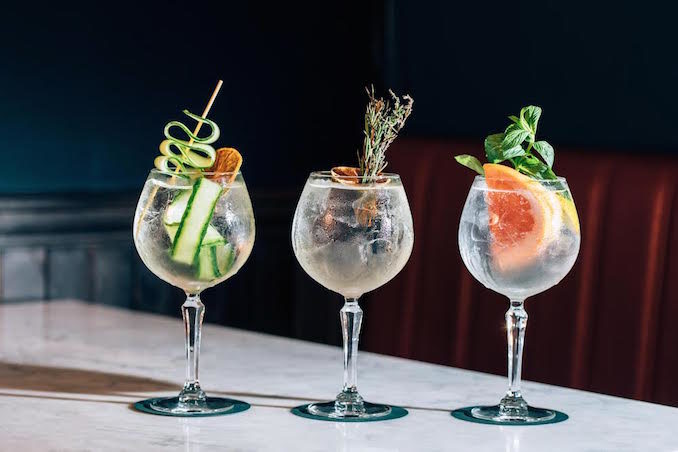 Gin Lane cocktails