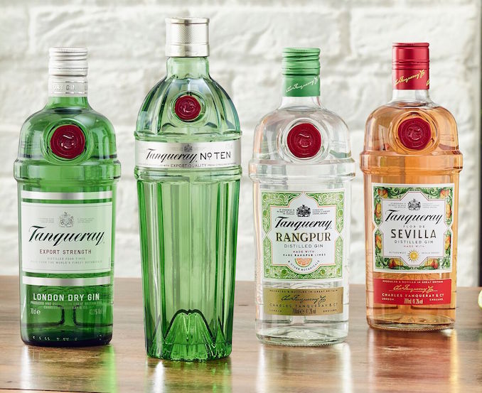 Tanqueray gins