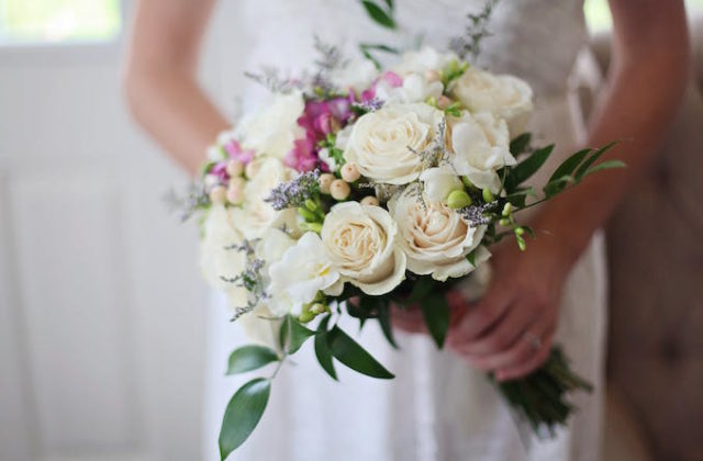 Wedding floral bouquet