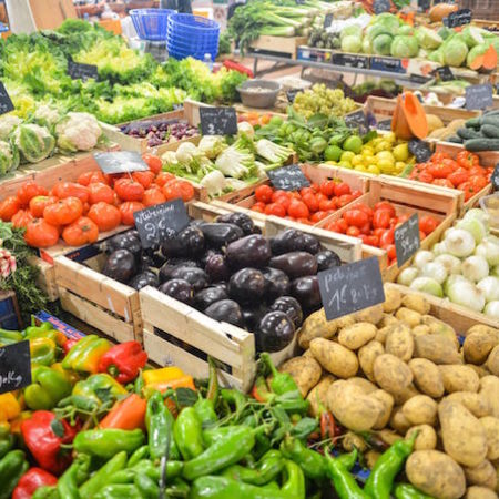 Groceries food healthy vegetables fruit