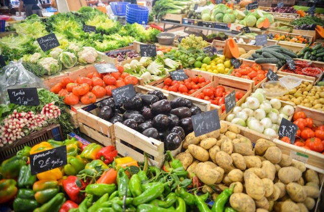 Groceries food healthy vegetables fruit