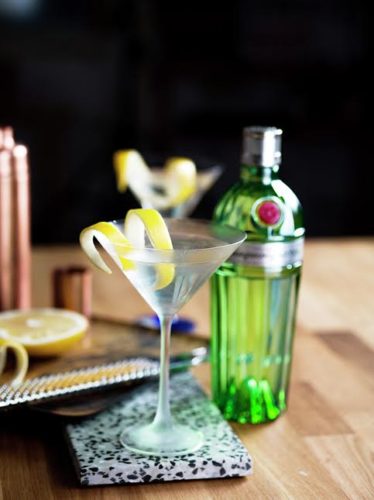Tanqueray gin cocktail