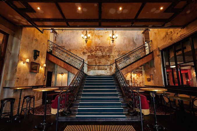 Esplanade Hotel St Kilda staircase
