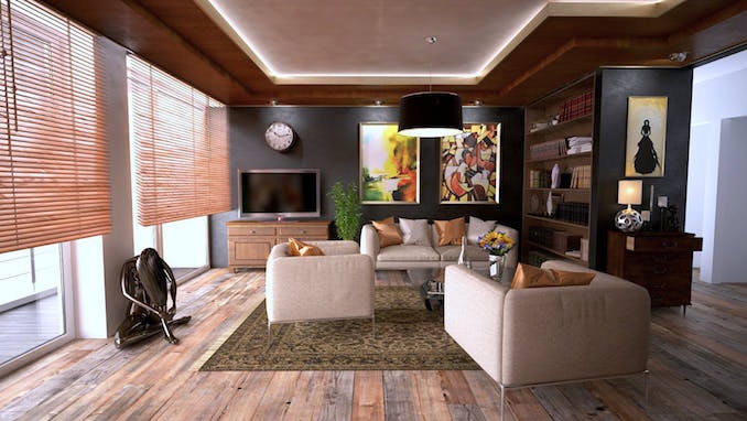 Interiors home living room