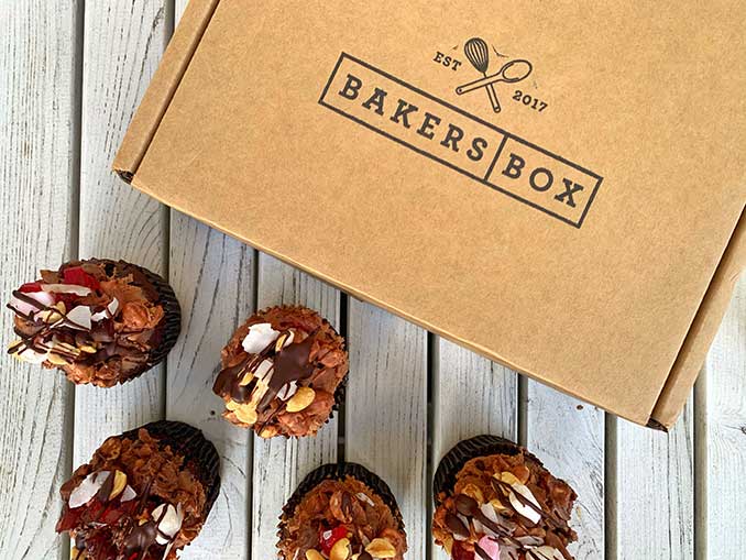 Rocky road cupcakes Baker's Box