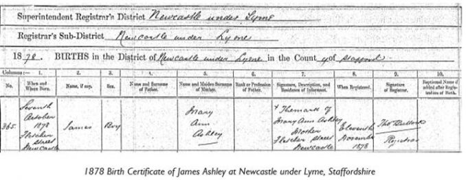Ancestry registry