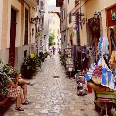 Spain travel alley street
