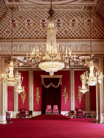 Buckingham Palace throne room