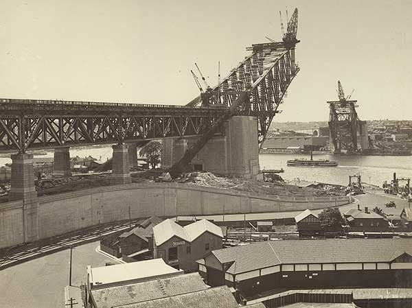 Sydney Harbour Bridge 1920s