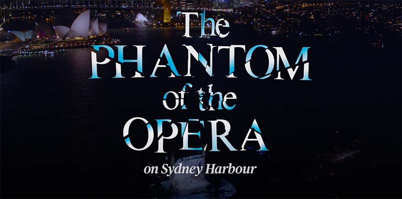 Phantom opera sydney harbour
