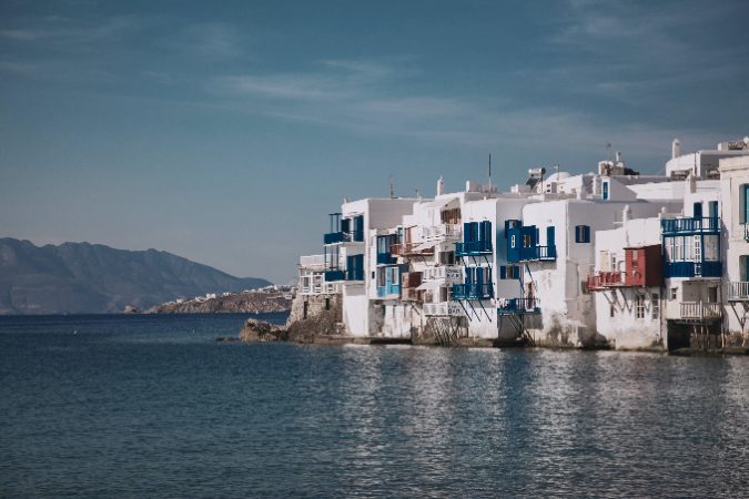 Mykonos Greece ocean houses