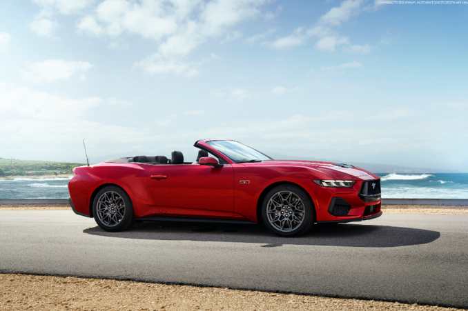 Ford Mustang red car