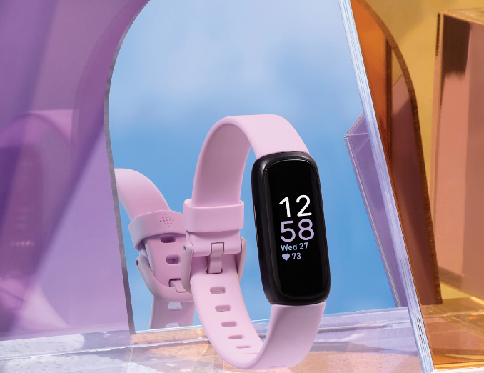 Fitbit Inspire watch pink