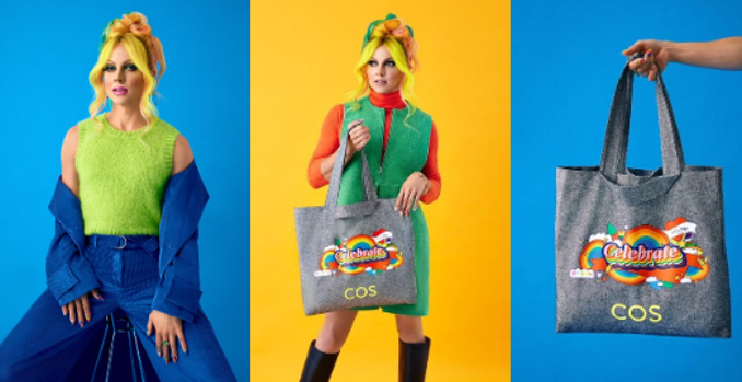 Courtney Act COS bag