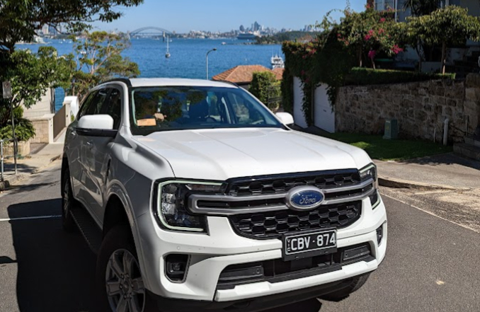 Ford Everest Ambiente white Sydney