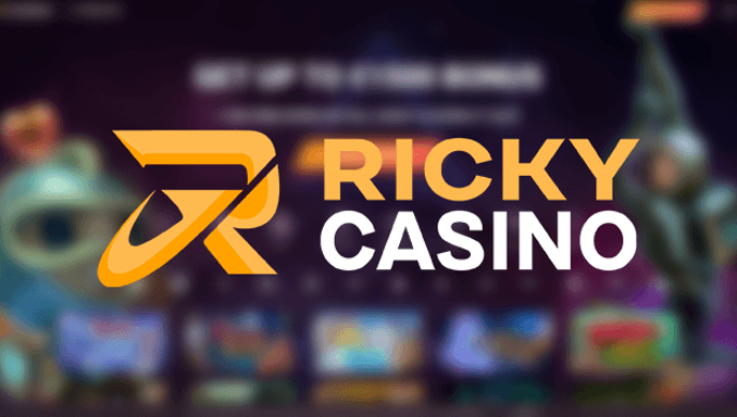 Ricky casino branding logo