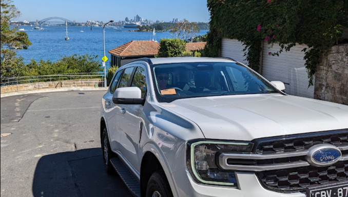Ford Everest Ambient Sydney view car