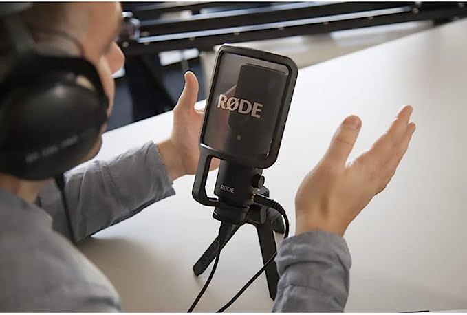 Rode podcast microphone