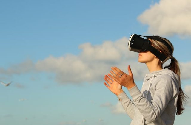 woman virtual reality vr headset goggles pexels bradley hook 123335