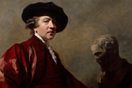 Self portrait of Sir Joshua Reynolds