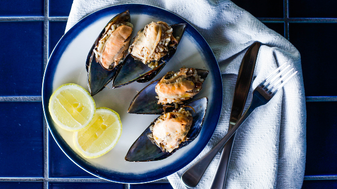 Anason mussels seafood