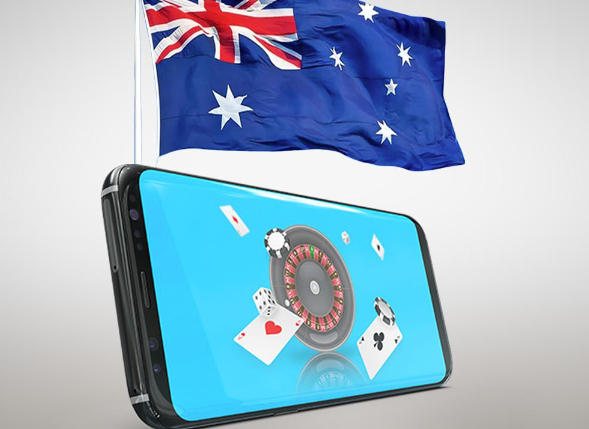 Casino phone Australian flag 1