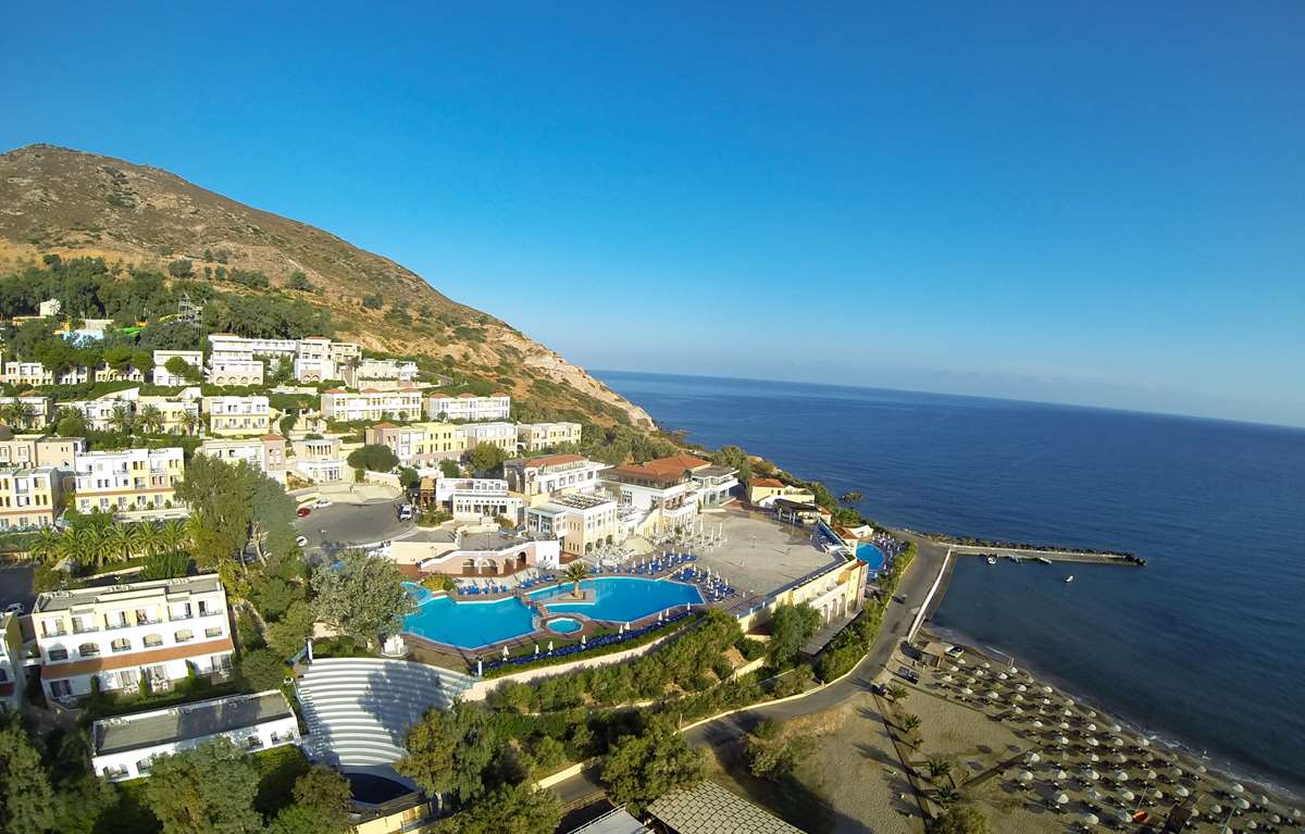 Crete Greece fodele beach panoramic3