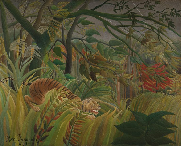 Surprised 1891 Henri Rousseau 1844 – 1910 oil on canvas