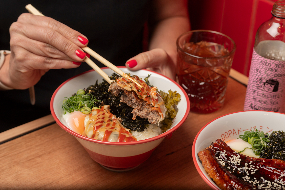 Dopa Chatwood Yusuke Oba cheeseburger wagyu donburi 005