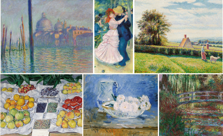 French impressionist painting